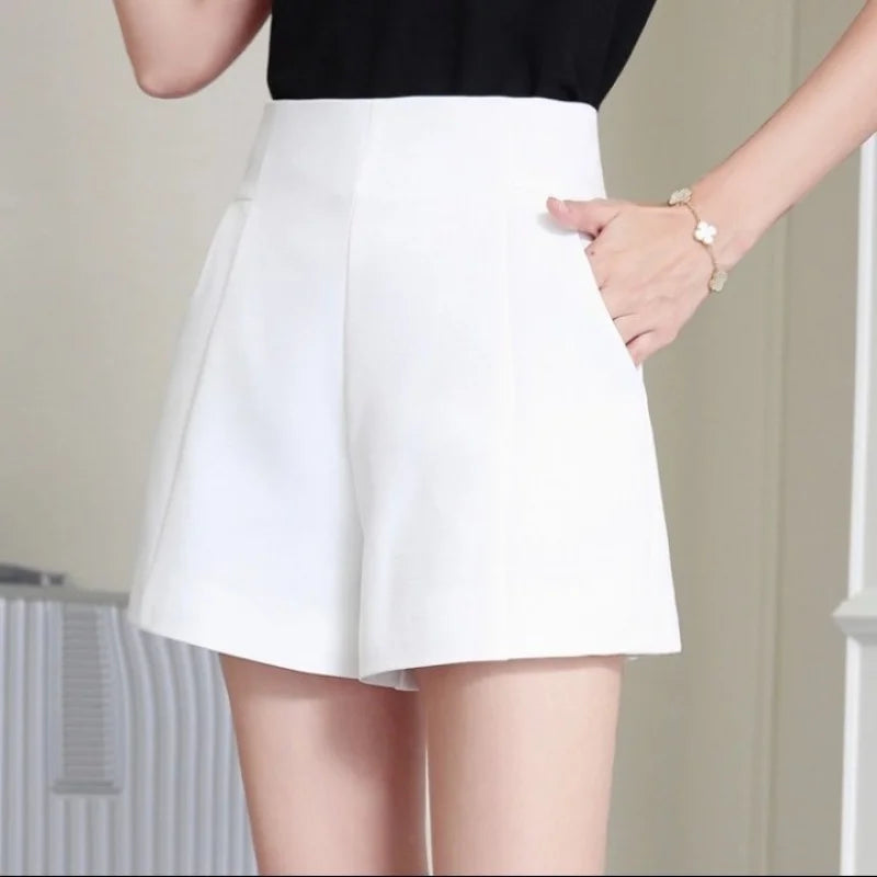 Chic High Waist A-line Shorts