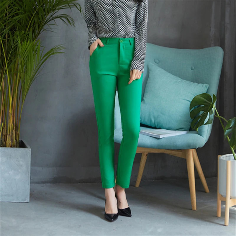 Pantalones Pencil Suit Pants