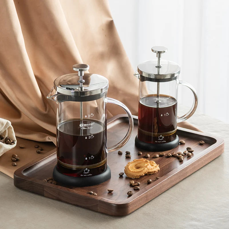 Gianxi Glass French Press & Filter Coffee Pot