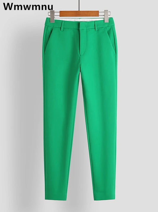 Pantalones Pencil Suit Pants