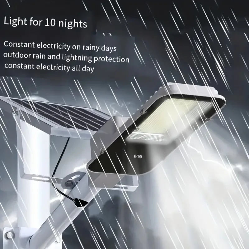 200W Outdoor LED Solar Street Lamp Waterproof Security Lamp