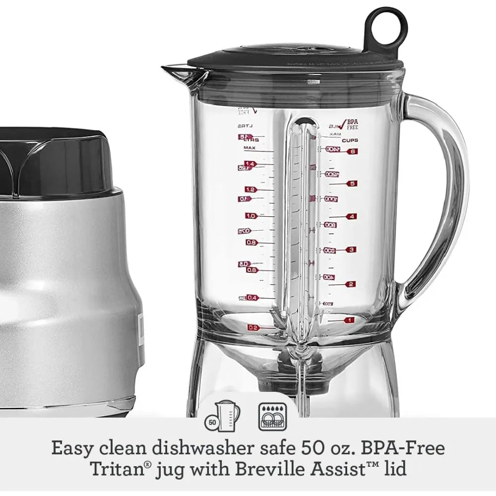 Breville Fresh and Furious Blender, Damson Blue