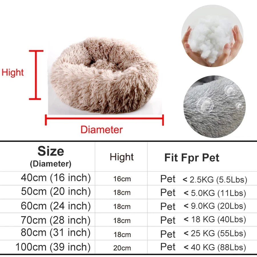 Plush Pet Warm Bed