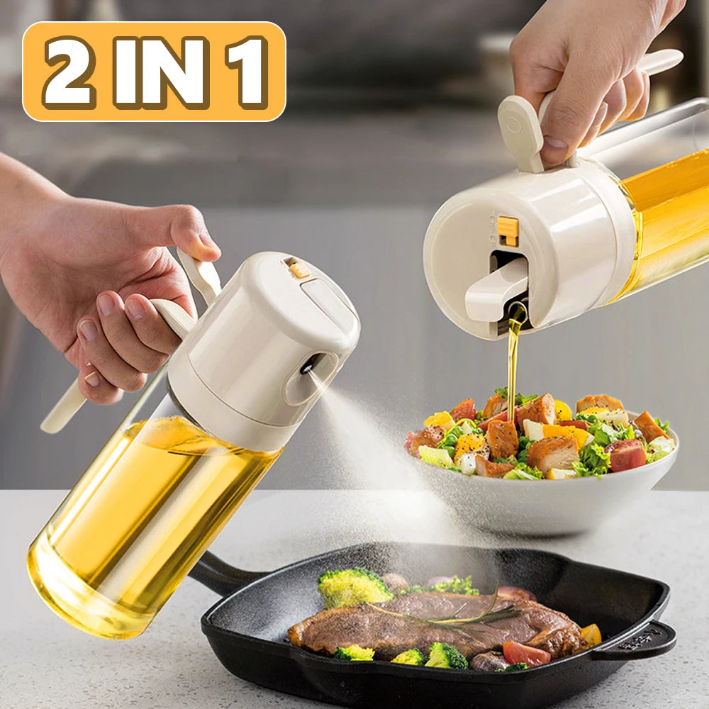 Precision 550ML 2 in 1  Oil BBQ  Oil or Vinegar Sprayer Bottle