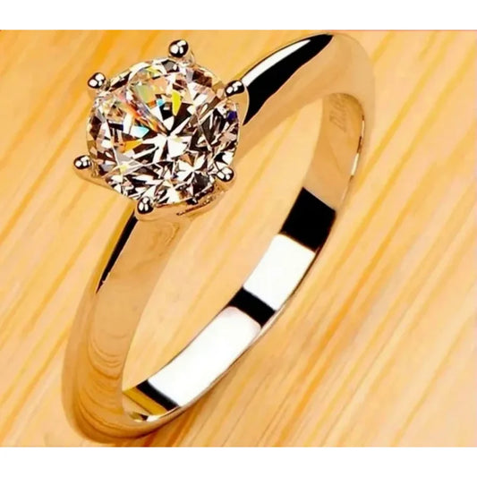 Exquisite Never Fading Luxurious Zirconia Ring